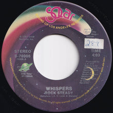 画像をギャラリービューアに読み込む, Whispers - Rock Steady / Are You Going My Way (7 inch Record / Used)
