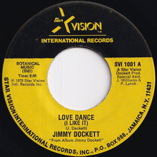 Load image into Gallery viewer, Jimmy Dockett - Love Dance / The Message Of Love (7 inch Record / Used)