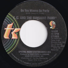 画像をギャラリービューアに読み込む, KC & The Sunshine Band - Do You Wanna Go Party / Come To My Island (7 inch Record / Used)