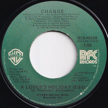画像をギャラリービューアに読み込む, Change - A Lover's Holiday / The End (7 inch Record / Used)