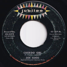画像をギャラリービューアに読み込む, Don Rondo - Cuckoo Girl / You're On My Mind Again (7 inch Record / Used)