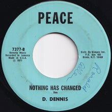 画像をギャラリービューアに読み込む, D. Dennis - My Way / Nothing Has Changed (7 inch Record / Used)