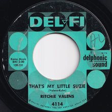 画像をギャラリービューアに読み込む, Ritchie Valens - That's My Little Suzie / In A Turkish Town (7 inch Record / Used)