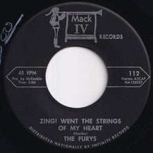 画像をギャラリービューアに読み込む, Furys - Zing! Went The Strings Of My Heart / Never More (7 inch Record / Used)