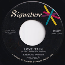 画像をギャラリービューアに読み込む, Barbara McNair - Love Talk / Kansas City (7 inch Record / Used)