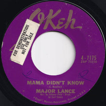 画像をギャラリービューアに読み込む, Major Lance - The Monkey Time / Mama Didn't Know (7 inch Record / Used)