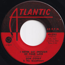 画像をギャラリービューアに読み込む, Don Covay & The Goodtimers - Seesaw / I Never Get Enough Of Your Love (7 inch Record / Used)