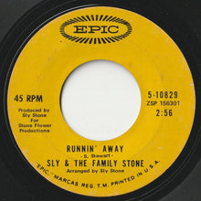 Load image into Gallery viewer, Sly & The Family Stone - Runnin' Away / Brave & Strong (7 inch Record / Used)