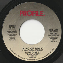 Load image into Gallery viewer, Run-D.M.C. - King Of Rock / (Instrumental) (7 inch Record / Used)