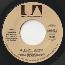 画像をギャラリービューアに読み込む, Cornelius Brothers & Sister Rose - I'm Never Gonna Be Alone Anymore / Let's Stay Together (7 inch Record / Used)