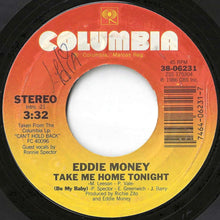 画像をギャラリービューアに読み込む, Eddie Money - Take Me Home Tonight (Be My Baby) / Calm Before The Storm (7 inch Record / Used)