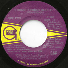 画像をギャラリービューアに読み込む, Dennis Edwards - Don't Look Any Further / I Thought I Could Handle It (7 inch Record / Used)
