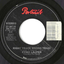 画像をギャラリービューアに読み込む, Cyndi Lauper - Girls Just Want To Have Fun / Right Track Wrong Train (7 inch Record / Used)