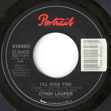 画像をギャラリービューアに読み込む, Cyndi Lauper - Time After Time / I'll Kiss You (7 inch Record / Used)