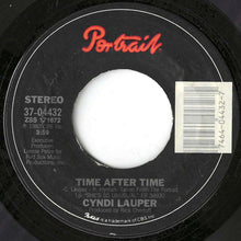 画像をギャラリービューアに読み込む, Cyndi Lauper - Time After Time / I'll Kiss You (7 inch Record / Used)
