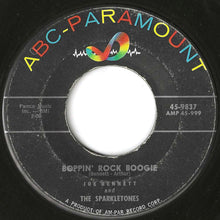 画像をギャラリービューアに読み込む, Joe Bennett And The Sparkletones - Black Slacks / Boppin' Rock Boogie (7 inch Record / Used)