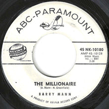 画像をギャラリービューアに読み込む, Barry Mann - Happy Birthday, Broken Heart / The Millionaire (7 inch Record / Used)