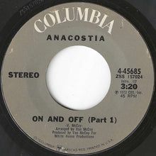 画像をギャラリービューアに読み込む, Anacostia - On And Off (Part 1) / (Part 2) (7 inch Record / Used)