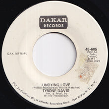 画像をギャラリービューアに読み込む, Tyrone Davis - Is It Something You've Got / Undying Love (7 inch Record / Used)