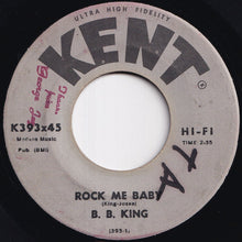 画像をギャラリービューアに読み込む, B.B. King - Rock Me Baby / I Can't Lose (7 inch Record / Used)