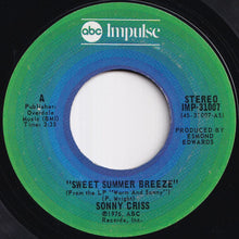 画像をギャラリービューアに読み込む, Sonny Criss - Sweet Summer Breeze / Blues for Willie (7 inch Record / Used)