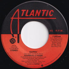 Load image into Gallery viewer, Lovebug Starski - Rappin' / (Instrumental) (7 inch Record / Used)