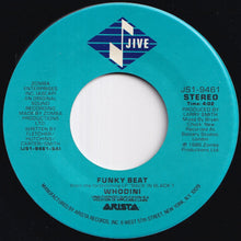 画像をギャラリービューアに読み込む, Whodini - Funky Beat / (Instrumental Version) (7 inch Record / Used)