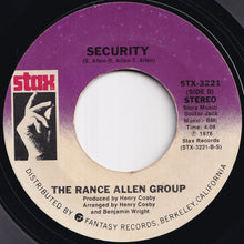 Load image into Gallery viewer, Rance Allen Group - Smile / Security (7 inch Record / Used)