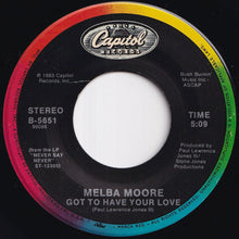 Load image into Gallery viewer, Melba Moore - Falling (Edit) / Got To Have Your Love (7 inch Record / Used)