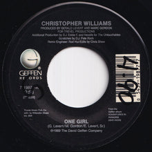 Load image into Gallery viewer, Christopher Williams - One Girl / Lover Come Back (7 inch Record / Used)