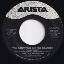 画像をギャラリービューアに読み込む, Aretha Franklin - Everyday People / You Can't Take Me For Granted (7 inch Record / Used)