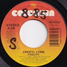 Load image into Gallery viewer, Cheryl Lynn - Fidelity / Free (7 inch Record / Used)