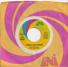 Load image into Gallery viewer, Love Unlimited - Walkin' In The Rain With The One I Love / I Should Have Known (7 inch Record / Used)