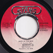 Load image into Gallery viewer, Moments - I Could Have Loved You / Jack In The Box (7 inch Record / Used)