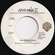 Load image into Gallery viewer, Apollonia 6 - Sex Shooter / In A Spanish Villa (7 inch Record / Used)