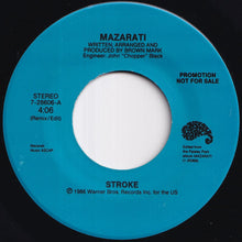 画像をギャラリービューアに読み込む, Mazarati - Stroke (Remix / Edit) / Stroke (Remix / Edit) (7 inch Record / Used)