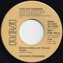 Load image into Gallery viewer, Vicki Sue Robinson - Never Gonna Let You Go (Stereo) / (Mono) (7 inch Record / Used)