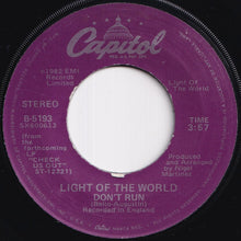 Load image into Gallery viewer, Light Of The World - I Can't Stop / Don't Run (7 inch Record / Used)