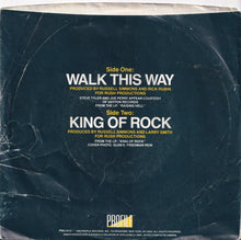 画像をギャラリービューアに読み込む, Run DMC - Walk This Way / King Of Rock (7 inch Record / Used)