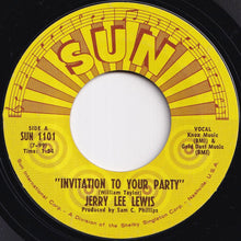 画像をギャラリービューアに読み込む, Jerry Lee Lewis - Invitation To Your Party / I Could Never Be Ashamed Of You (7 inch Record / Used)