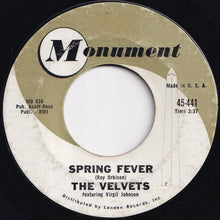 Load image into Gallery viewer, Velvets - Tonight (Could Be The Night) / Spring Fever (7 inch Record / Used)