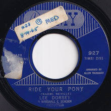 Load image into Gallery viewer, Lee Dorsey - Ride Your Pony / The Kitty Cat Song (7 inch Record / Used)