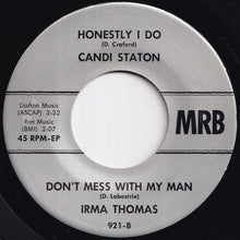 Load image into Gallery viewer, Jackie Moore, Bobby Womack, Candi Staton, Irma Thomas - Let's Go Somewhere; Fly Me To The Moon / Honestly I Do; Don't Mess With My Man (7 inch Record / Used)