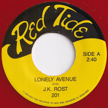 画像をギャラリービューアに読み込む, J.K. Rost - Lonely Avenue / Sarah's Blues (7 inch Record / Used)