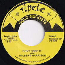 Load image into Gallery viewer, Drifters / Wilbert Harrison - (You're More Than A Number In) My Little Red Book / Don't Drop It (7 inch Record / Used)
