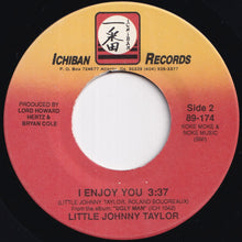 画像をギャラリービューアに読み込む, Little Johnny Taylor - Christmas Is Here Again / I Enjoy You (7 inch Record / Used)
