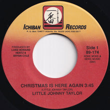 画像をギャラリービューアに読み込む, Little Johnny Taylor - Christmas Is Here Again / I Enjoy You (7 inch Record / Used)
