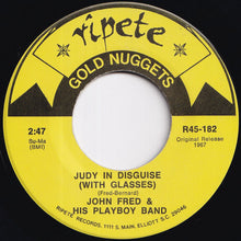 画像をギャラリービューアに読み込む, John Fred & His Playboy Band / Trammps - Judy In Disguise (With Glasses) / Hold Back The Night (7 inch Record / Used)