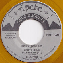 Load image into Gallery viewer, Lightning Slim; Etta James / Willie Dixon; Jerry Butler - Rooster Blues; Rock Me Baby / Crazy For My Baby; Chi-Town (7 inch Record / Used)