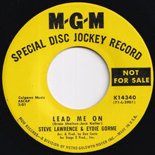 Load image into Gallery viewer, Steve Lawrence And Eydie Gorme - Lead Me On / Lead Me On (7 inch Record / Used)
